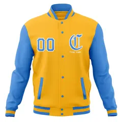 Full-Snap Varsity Letterman Baseball Jacket 29