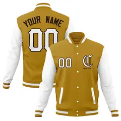 Full-Snap Varsity Letterman Baseball Jacket 41