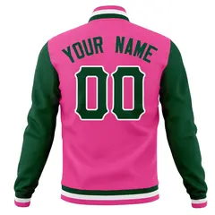 Full-Snap Varsity Letterman Baseball Jacket 54