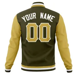 Full-Snap Varsity Letterman Baseball Jacket 6