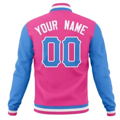Full-Snap Varsity Letterman Baseball Jacket 62