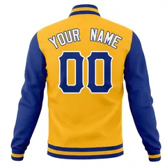 Full-Snap Varsity Letterman Baseball Jacket 78