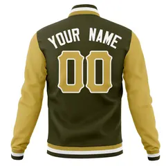 Full-Snap Varsity Letterman Baseball Jacket 54