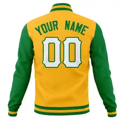 Full-Snap Varsity Letterman Baseball Jacket 78