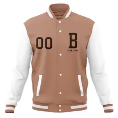 Full-Snap Varsity Letterman Baseball Jacket 29