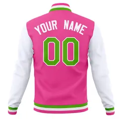 Full-Snap Varsity Letterman Baseball Jacket 54