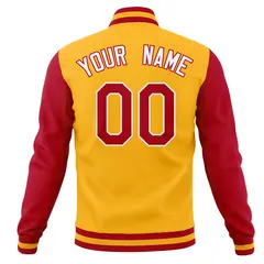 Full-Snap Varsity Letterman Baseball Jacket 70