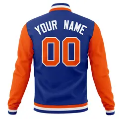 Full-Snap Varsity Letterman Baseball Jacket 22