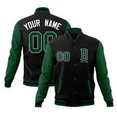 Full-Snap Varsity Letterman Baseball Jacket 9
