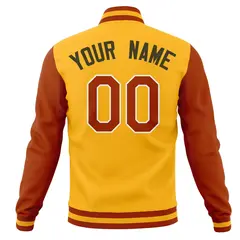 Full-Snap Varsity Letterman Baseball Jacket 62