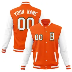 Full-Snap Varsity Letterman Baseball Jacket 9