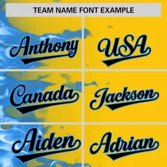 Gold 3D Flame Design Authentic Baseball Jersey 3