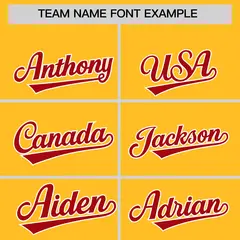 Gold American Flag Varsity Letterman Bomber Jacket 3