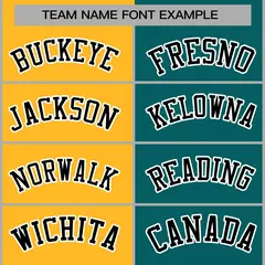 Gold Aqua-Black Two Tone Split Varsity Letterman Jacket 5