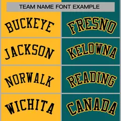 Gold Aqua-Black Two Tone Split Varsity Letterman Jacket 5
