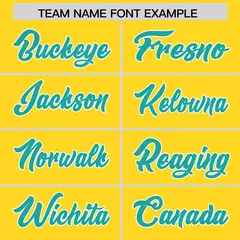 Gold Aqua Star Pattern Raglan Sleeves Football Jersey 3