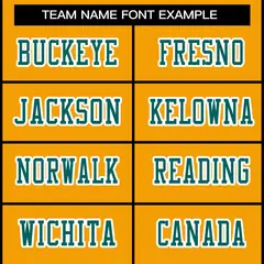 Gold Aqua-White Classic Authentic Football Jersey 3