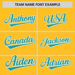 Gold Aqua-White Color Block Varsity Full-Snap Letterman Jacket 3