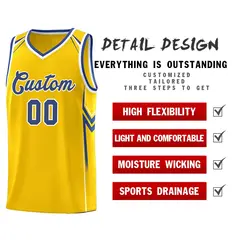 Gold Arrow Graffiti Sports Uniform Basketball Jersey 2