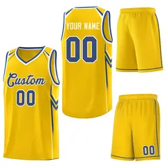 Gold Arrow Graffiti Sports Uniform Basketball Jersey 6