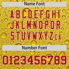 Gold Beer Day Parties Baseball Jersey 4