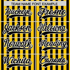 Gold Black American Flag Graffiti Baseball Jersey 3