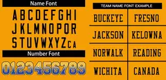 Gold Black-Gold Gradient Outdoor Football Jersey 3