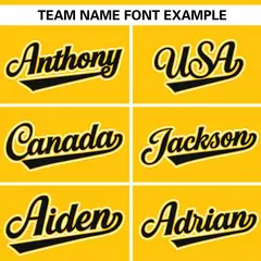 Gold Black Gradient Thick Stripe Raglan Baseball Jersey 3