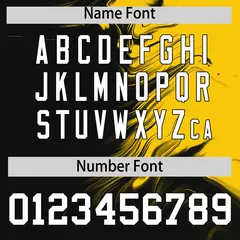 Gold Black Ink Pattern Authentic Baseball Jersey 4