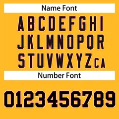 Gold Black Red-White Classic Hockey Jersey 4