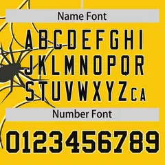 Gold Black Spider Web Raglan Authentic Baseball Jersey 4