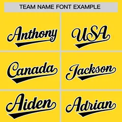 Gold Black Stripe Animals Graffiti Raglan Baseball Jersey 3
