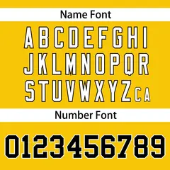 Gold Black Stripe Raglan Authentic Baseball Jersey 6