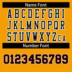 Gold Black-White Classic Style Authentic Football Jersey 4