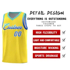 Gold Bright Green Wave Pattern Basketball Jersey 2