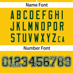 Gold Camo Font Authentic Baseball Jersey 4