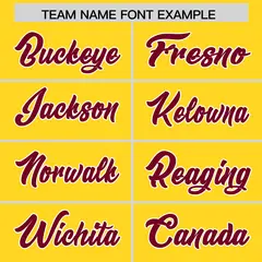 Gold Cardinal Star Pattern Raglan Sleeves Football Jersey 3