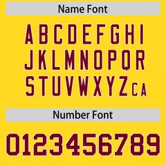 Gold Cardinal Star Pattern Raglan Sleeves Football Jersey 4