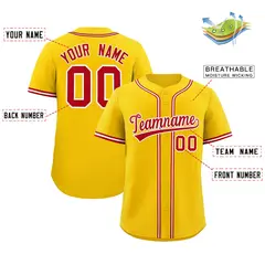 Gold Classic Authentic Baseball Jersey 2
