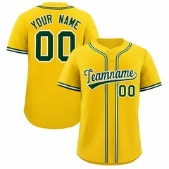 Gold Classic Authentic Baseball Jersey 1