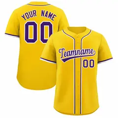 Gold Classic Authentic Baseball Jersey 1