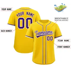 Gold Classic Authentic Baseball Jersey 2