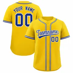 Gold Classic Authentic Baseball Jersey 1