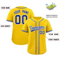 Gold Classic Authentic Baseball Jersey 2