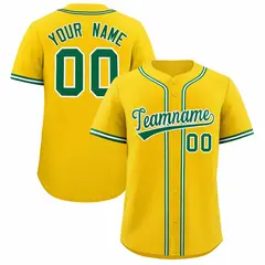 Gold Classic Authentic Baseball Jersey 1