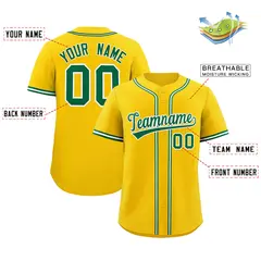 Gold Classic Authentic Baseball Jersey 2
