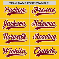 Gold Crimson American Flag Raglan Baseball Jersey 3