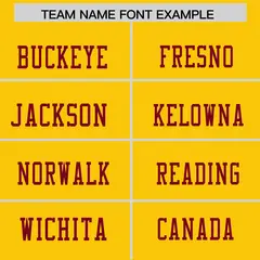 Gold Crimson Raglan Sleeves Authentic Football Jersey 3