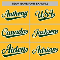 Gold Green-White Color Block Varsity Full-Snap Baseball Jacket 5