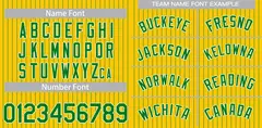Gold Green-White Stripe Authentic Fashion Baseball Jersey 3